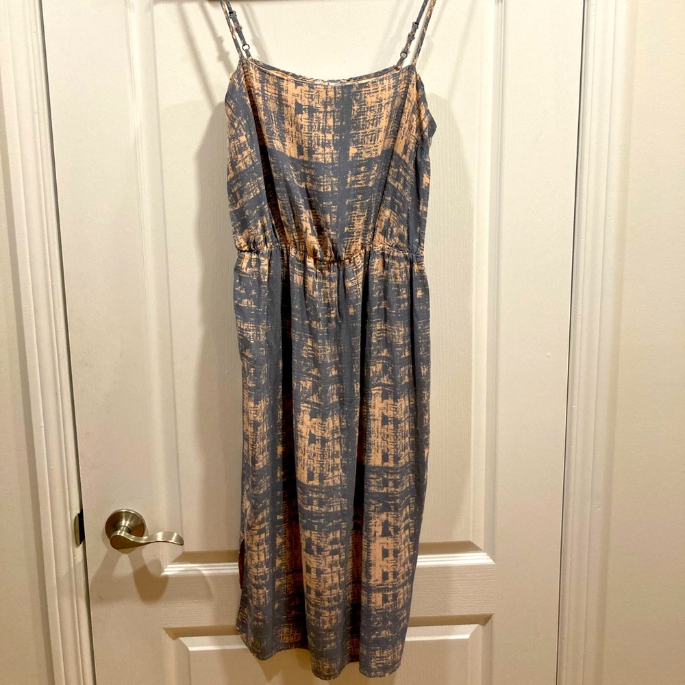 ASOS Curve slip dress with Adjustable spaghetti straps Pink/Grey  Size 14